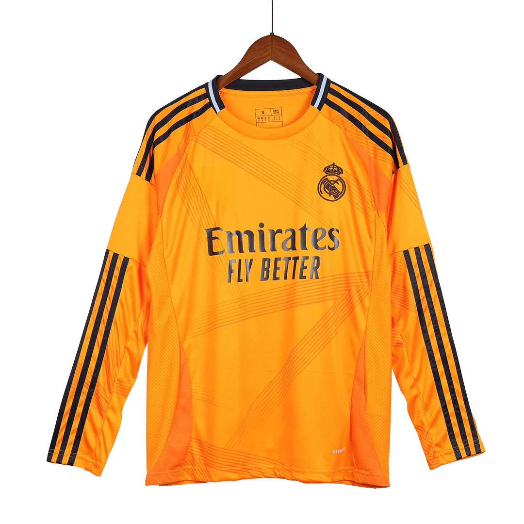Real Madrid Away Long Sleeve Jersey