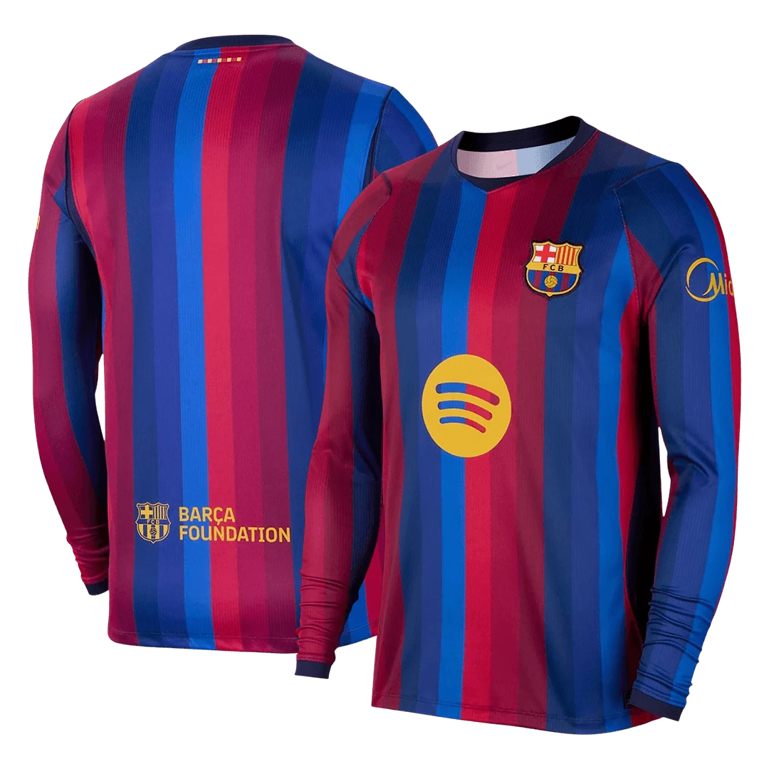 Barcelona Home Long Sleeve Jersey 2026/27