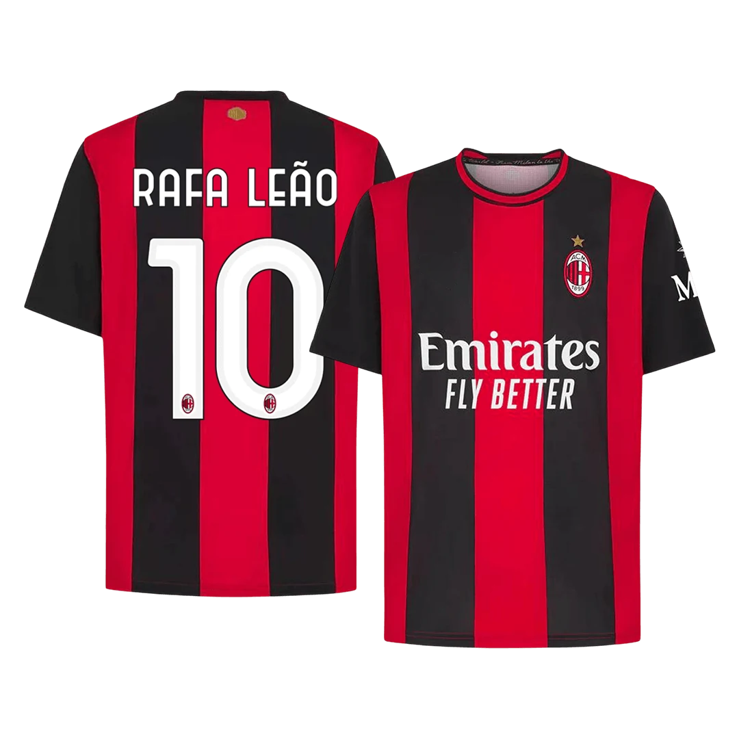 RAFA LEÃO #10 AC Milan Home Soccer Jersey 2026/27
