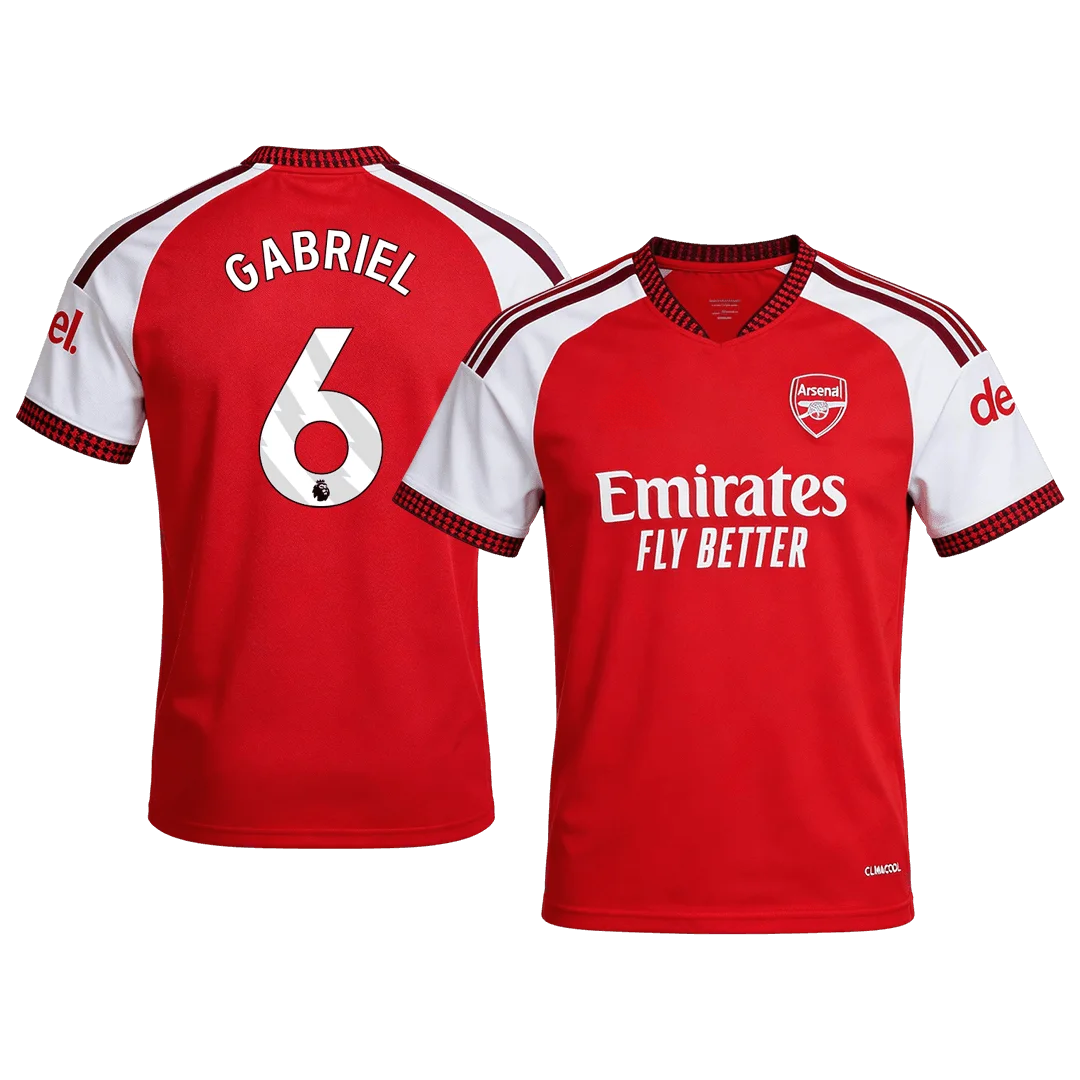 GABRIEL #6 Arsenal Home Player Version Jersey 2026/27