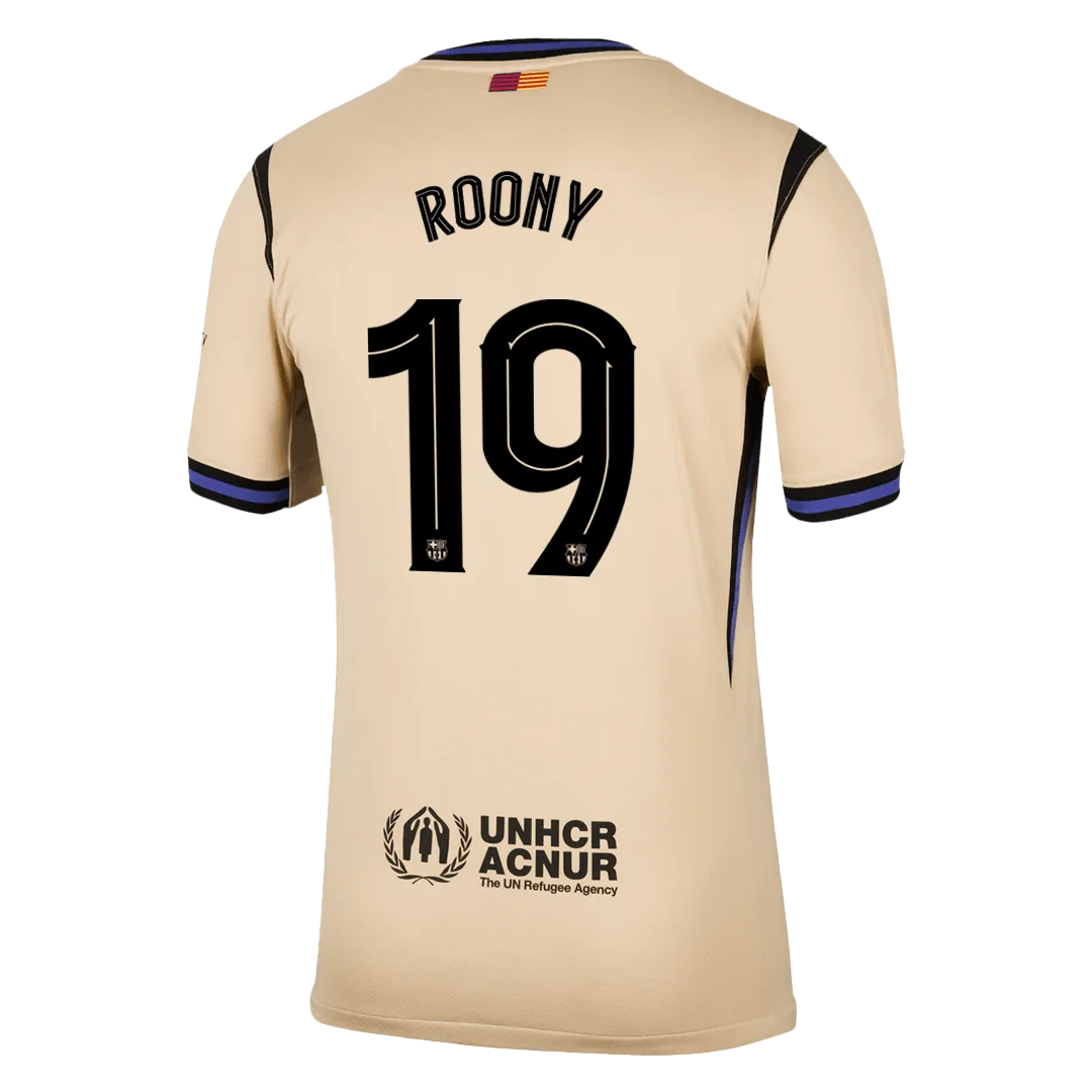 ROONY #19 Barcelona Away Soccer Jersey 2025/26 -UCL