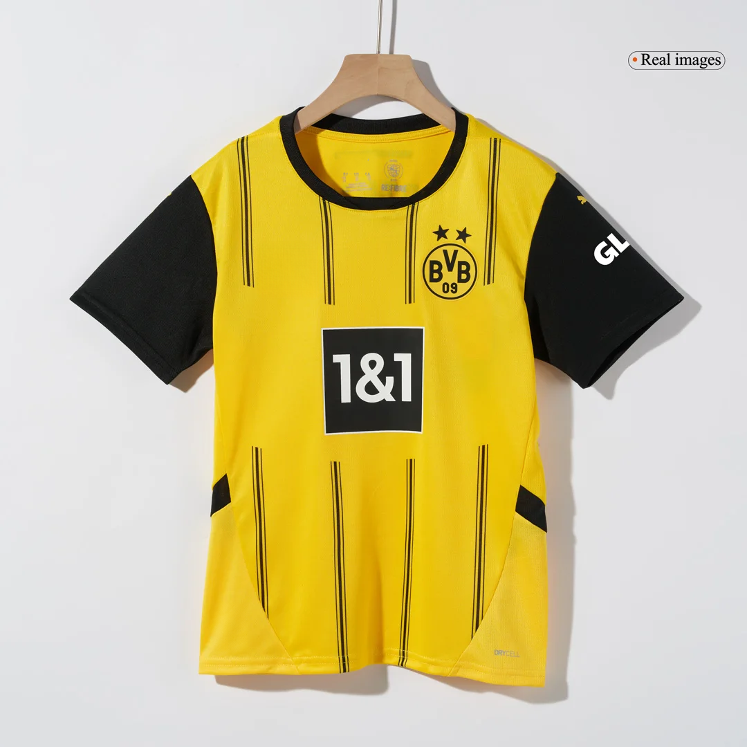 Borussia Dortmund Home Free Kids Jerseys Kit