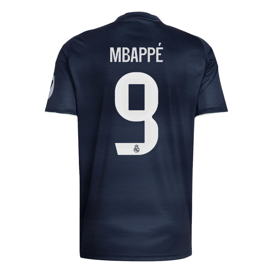 MBAPPÉ #9 Real Madrid Away Soccer Jersey 2025/26