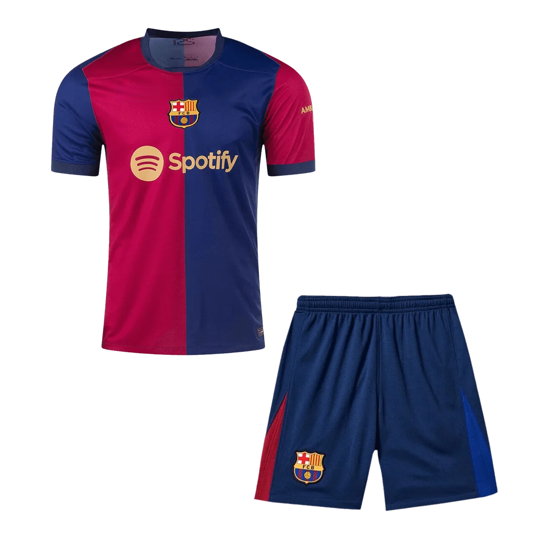 Barcelona Home Jerseys Kit