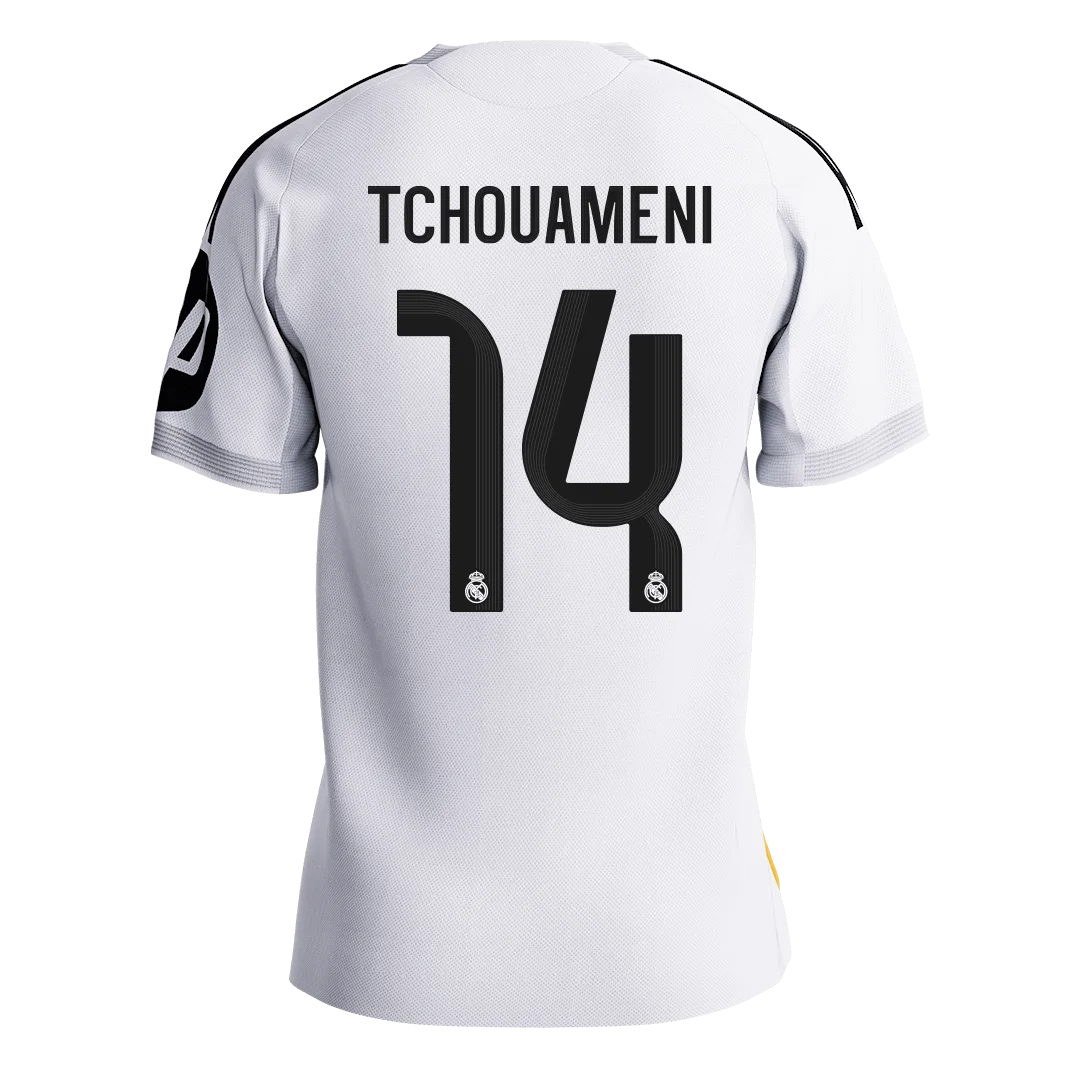 TCHOUAMENI #14 Real Madrid Home Player Version Jersey 2025/26