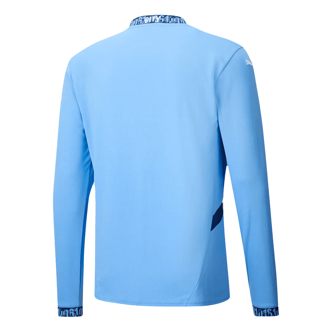 Manchester City Home Long Sleeve Jersey