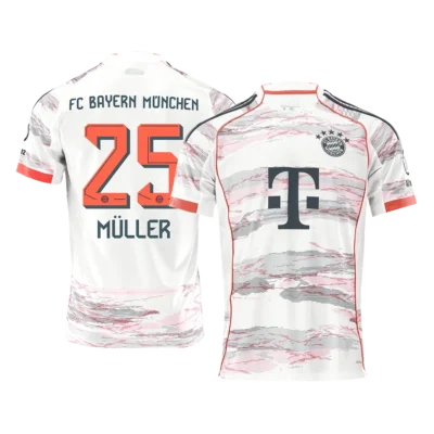 MÜLLER #25 Bayern Munich Maillot de football extérieur 2025/26