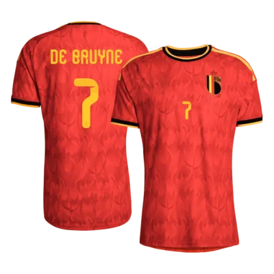 DE BRUYNE #7 Belgium Home Player Version Jersey World Cup 2026