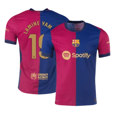 LAMINE YAMAL #19 Barcelona Camisa I Jogador