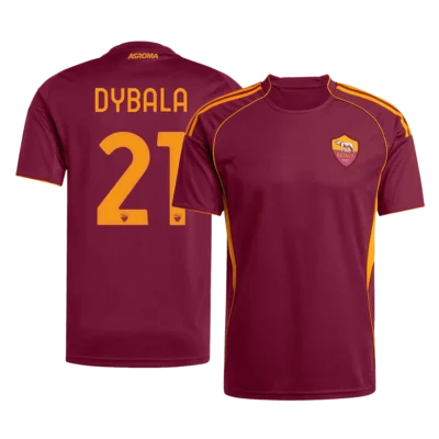 DYBALA #21 Roma Maillot de football domicile 2025/26