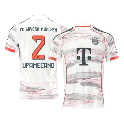 UPAMECANO #2 Bayern Munich Maillot de football extérieur 2025/26