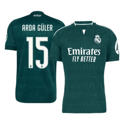 ARDA GÜLER #15 Real Madrid Away Soccer Jersey 2026/27