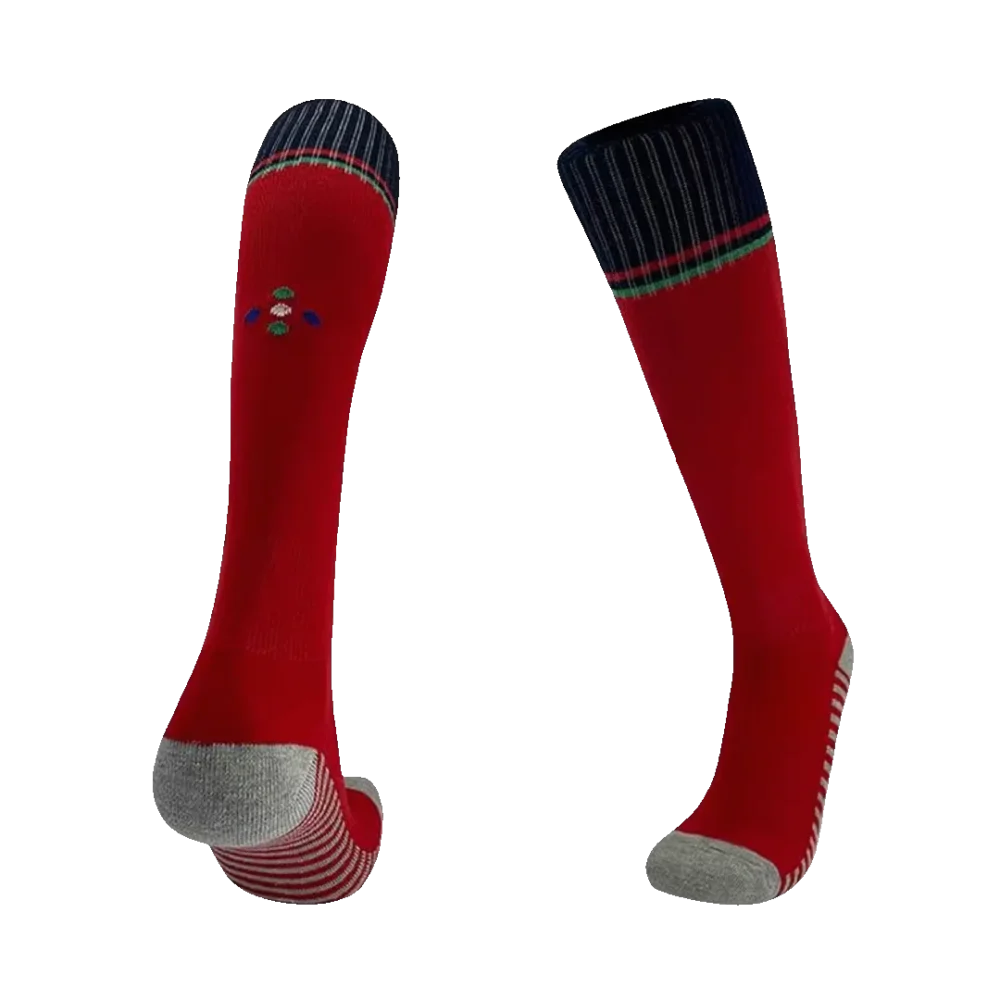 Portugal Home Soccer Socks