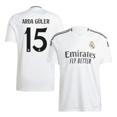 ARDA GÜLER #15 Real Madrid Home Soccer Jersey
