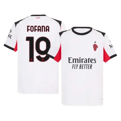 Maillot extérieur de l’AC Milan 2025/26 – FOFANA #19 – version joueur