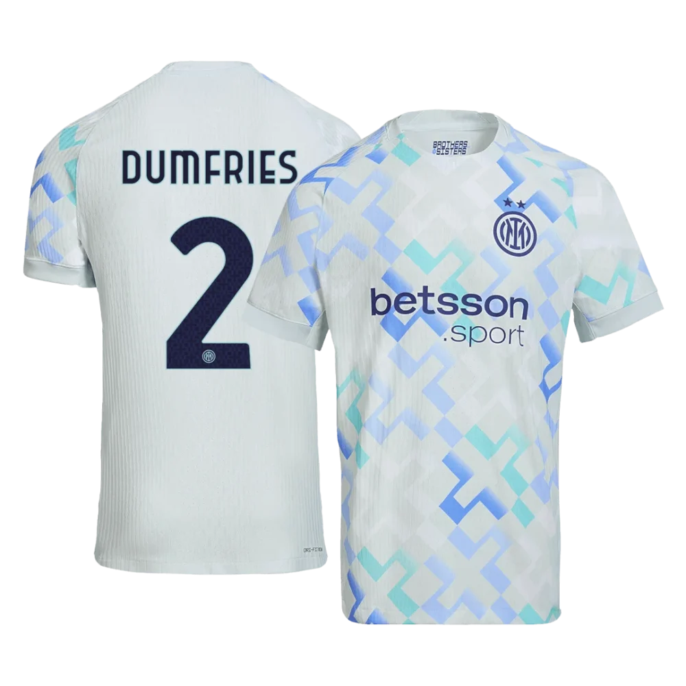 Seconda maglia dell’Inter 2025/26 – DUMFRIES #2 – versione giocatore