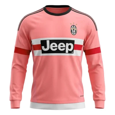 Rétro Maillot de football Juventus Extérieur Manches longues 2015/16