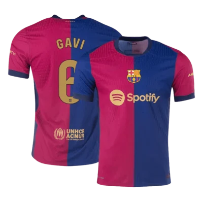 GAVI #6 Barcelona Camisa I Jogador